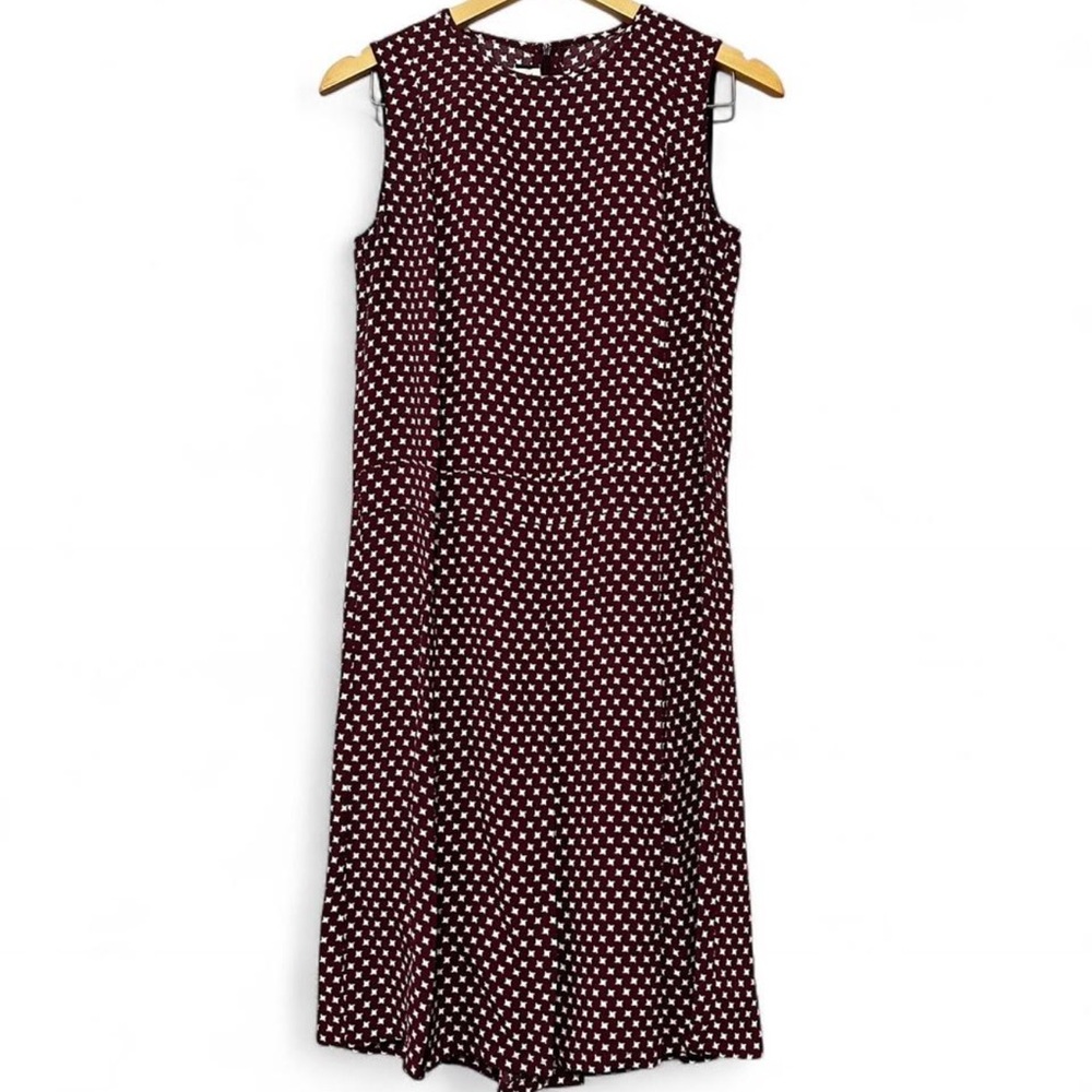 Marni Silk Blend Pleated Shift Dress